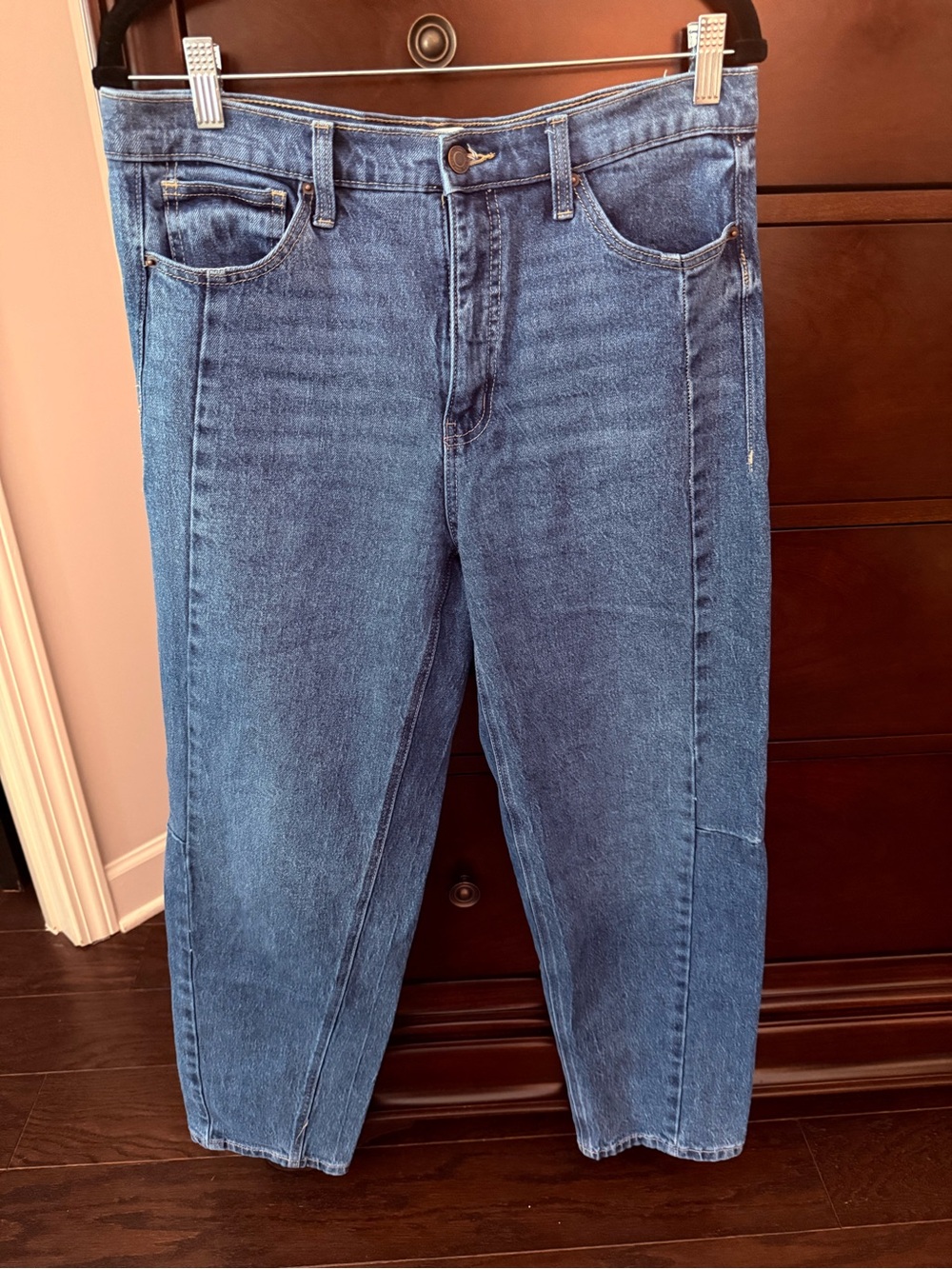 Time and Tru BarrelJeans - Classic Blue Denim